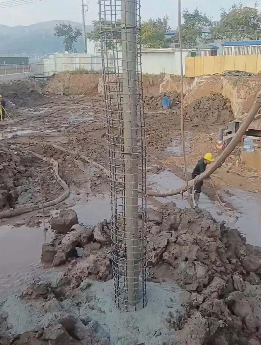 临汾乡宁县长螺旋钻孔压灌桩